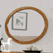 Lennart 5 Piece Queen Bedroom Set in Oak - CM7386A-Q-OM-5SET - Oval Mirror