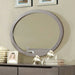 Lennart 5 Piece California King Bedroom Set in Gray - CM7386GY-CK-OM-5SET - Oval Mirror