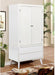 Lennart II 7 Piece Full Bedroom Set in White - CM7386WH-F-7SET - Armoire
