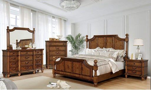 Furniture of America - Mantador Queen Bed in Light Oak - CM7542-Q - GreatFurnitureDeal