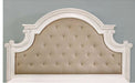 Furniture of America - Pembroke 5 Piece California King Bedroom Set in Antique White Wash - CM7561-CK-5SET - Headboard
