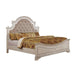 Furniture of America - Pembroke 4 Piece Queen Bedroom Set in Antique White Wash - CM7561-Q-4SET - Queen Bed