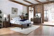 Furniture of America - Hutchinson Eastern King Bed in Rustic Natural Tone - CM7577DR-EK - GreatFurnitureDeal