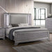 Furniture of America - Alanis 3 Piece California King Bedroom Set in Light Gray - CM7579-CK-3SET - California King Bed