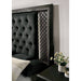 Furniture of America - Demetria 4 Piece California King Bedroom Set in Metallic Gray - CM7584-CK-4SET - Headboard
