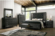Furniture of America - Demetria 3 Piece Storage California King Bedroom Set in Metallic Gray - CM7584DR-CK-3SET