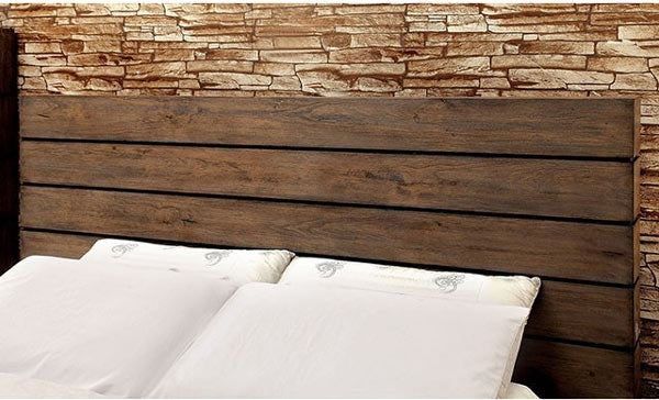 Furniture of America - Coimbra 5 Piece Queen Bedroom Set in Rustic Natural Tone - CM7623-Q-5SET - GreatFurnitureDeal