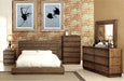 Furniture of America - Coimbra 3 Piece California King Bedroom Set in Rustic Natural Tone - CM7623-CK-3SET