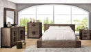 Furniture of America - Janeiro 5 Piece Queen Bedroom Set in Rustic Natural Tone - CM7628-Q-5SET - GreatFurnitureDeal