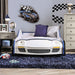 Furniture of America - Poe Twin Bed in Blue, White - CM7640 - GreatFurnitureDeal