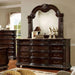 Furniture of America - Fromberg 5 Piece Queen Bedroom Set in Brown Cherry - CM7670-Q-5SET - GreatFurnitureDeal