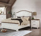 Furniture of America - Alyson 3 Piece Eastern King Bedroom Set in Distressed White - CM7962-EK-3Set - GreatFurnitureDeal
