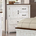 Furniture of America - Alyson 6 Piece California King Bedroom Set in Distressed White - CM7962-CK-6Set - GreatFurnitureDeal