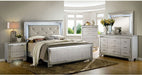 Furniture of America - Bellanova 5 Piece Eastern King Bedroom Set in Silver - CM7979SV-EK-5SET - GreatFurnitureDeal