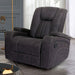 Furniture of America - Amirah Glider Recliner in Dark Gray - CM9903-CH - GreatFurnitureDeal