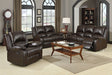 Coaster Furniture - Boston Brown Reclining Loveseat - 600972 - GreatFurnitureDeal