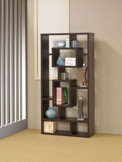 Coaster Furniture - Cappuccino Book Shelf - 800259