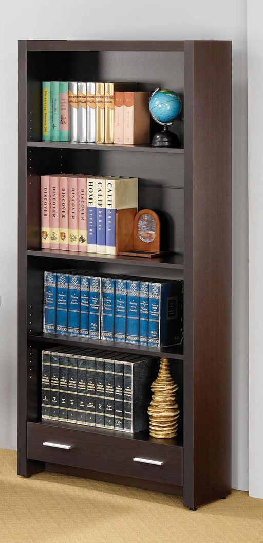 Coaster Furniture - Cappuccino Bookcase - 800905 - GreatFurnitureDeal