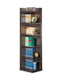 Coaster Furniture - Cappuccino Corner Bookcase - 800270 - GreatFurnitureDeal