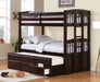 Coaster Furniture - Logan Twin/Twin Bunk Bed - 460071/460074