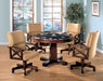 Coaster Furniture - Marietta Black Convertible Bumper Pool & Poker Dining Table - 100171