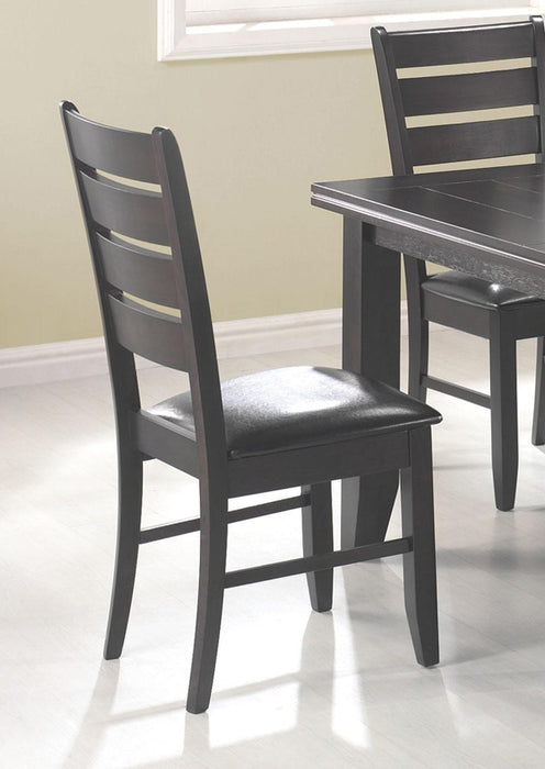 Coaster Furniture - Page Dark Brown Side Chair (Set of 2) - 102722