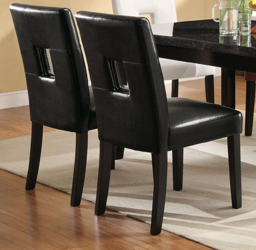 Coaster Furniture - Newbridge Black Dining Chair Set of 2 - 103612BLK