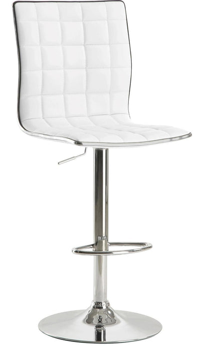Coaster Furniture - Waffle White Bar Stool (Set of 2) - 122089