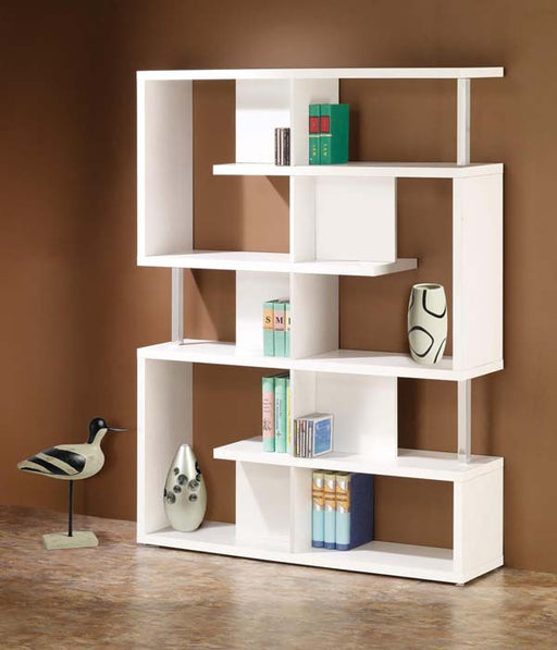 Coaster Furniture - White Bookcase - 800310 - GreatFurnitureDeal