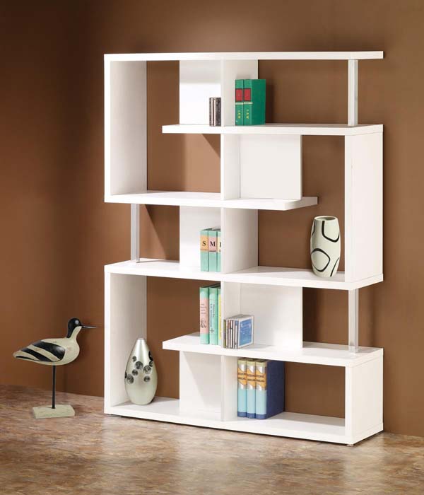 Coaster Furniture - White Bookcase - 800310