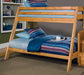 Coaster Furniture - Wrangle Hill Amber Wash Twin Over Full Bunk Bed - 460093