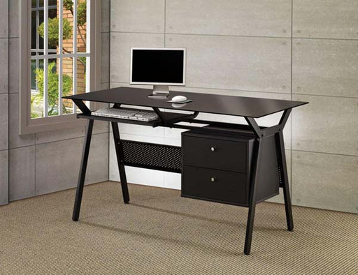 Coaster Furniture - Black Desk - 800436 - GreatFurnitureDeal