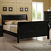 Coaster Furniture - Louis Philippe Twin Bed in Black - 203961T - GreatFurnitureDeal