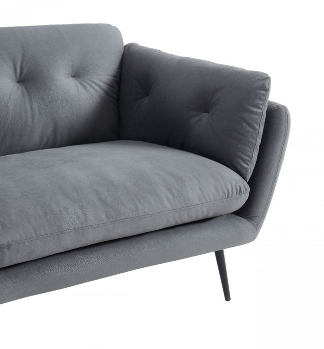 VIG Furniture - Divani Casa Cody - Modern Grey Fabric Sofa - VGHCJYM2013-GREY