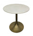 VIG Furniture - Modrest Collins - Glam White Marble & Gold End Table - VGGMM-ET-1089A - GreatFurnitureDeal