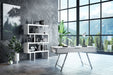 VIG Furniture - Modrest Dessart Modern White Gloss Desk - VGBBMQ1305-WHT - GreatFurnitureDeal