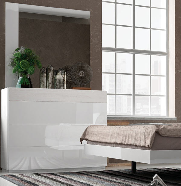 ESF Furniture - Cordoba Single Dresser and Mirror - CORDOBASDRESSER+MIRROR