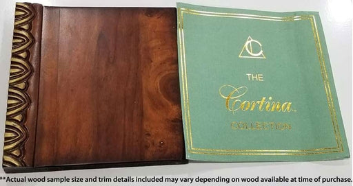 AICO Furniture - Cortina Collection Wood Sample