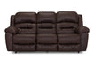 Franklin Furniture - Bellamy 2 Piece Reclining Sofa Set in Cowboy Earth - 77342-23-EARTH - GreatFurnitureDeal