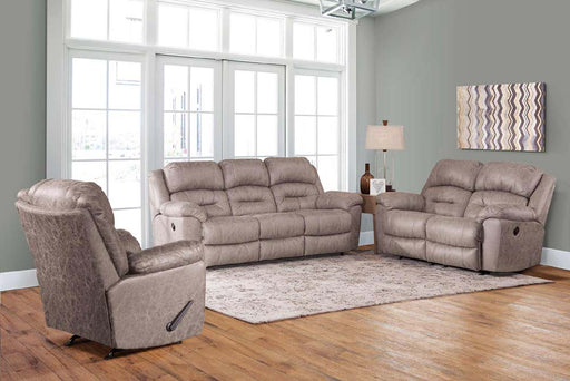 Franklin Furniture - Bellamy 3 Piece Power Reclining Living Room Set in Cowboy Stone - 77342-83-23-73-STONE - GreatFurnitureDeal