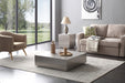 VIG Furniture - Modrest Anvil Modern Brushed Stainless Steel Coffee Table - VGVCCT8368-S - GreatFurnitureDeal