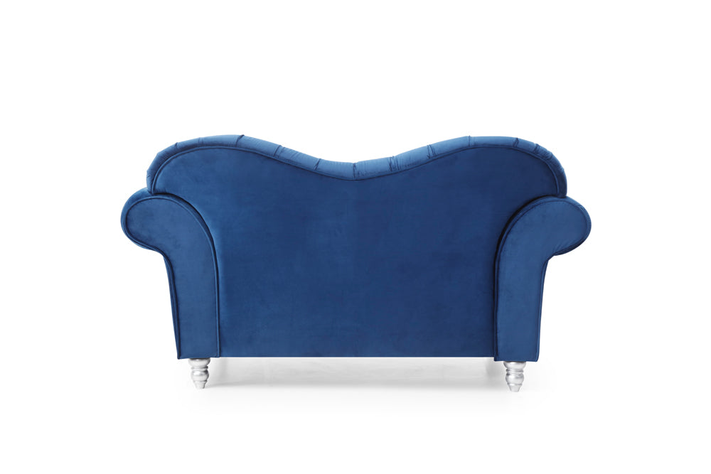 Myco Furniture - Covert 2 Piece Sofa Set in Blue - CV3035-S-2SET