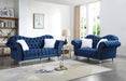 Myco Furniture - Covert Loveseat in Blue - CV3035-L - GreatFurnitureDeal
