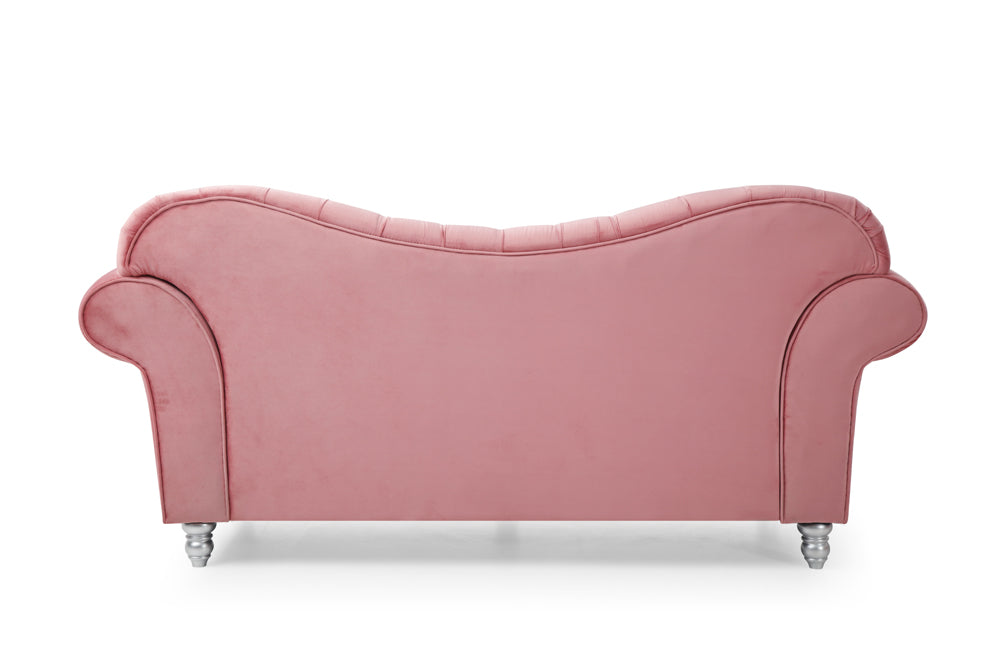 Myco Furniture - Covert 2 Piece Sofa Set in Pink - CV3037-S-2SET - GreatFurnitureDeal