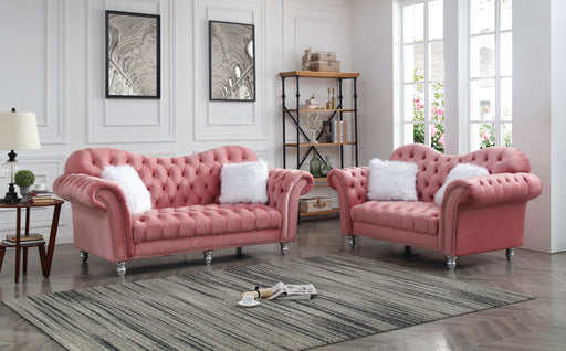 Myco Furniture - Covert Sofa in Pink - CV3037-S - GreatFurnitureDeal