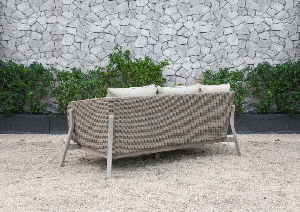 VIG Furniture - Renava Carillo Outdoor Beige Wicker Sofa Set - VGATRASF-148