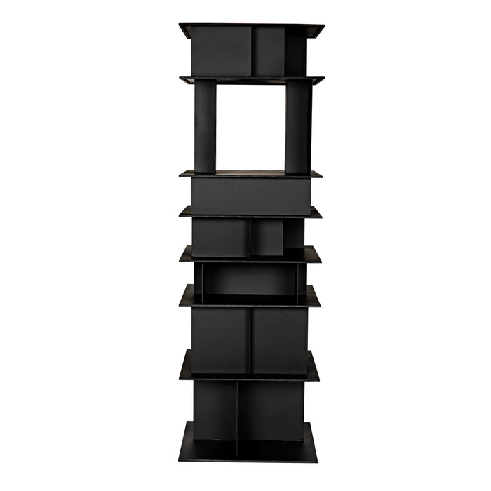 Noir Furniture - Pisa Shelf, black steel - GBCS245MTB