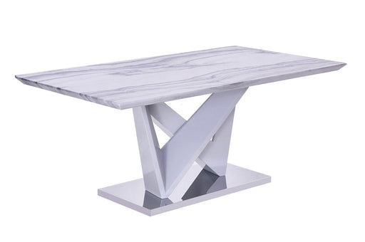 Mariano Furniture - D122 Dining Table in White - BQD122-DT - GreatFurnitureDeal