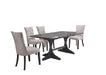 Mariano Furniture - D44D5-5 Piece Dining Table Set in Gray - BQD44D5 - GreatFurnitureDeal