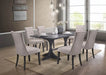 Mariano Furniture - D44 - 7 Piece Dining Table Set - BQ-D44D7